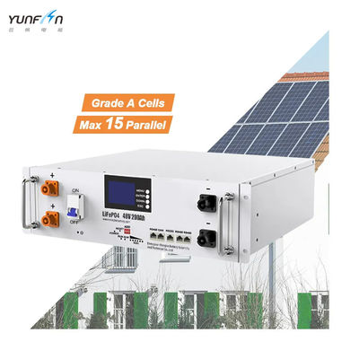 LiFePo4 แบตเตอรี่ลิตยูม 48V 51.2V 6000 จังหวะ สอดคล้องกับชีวิต
