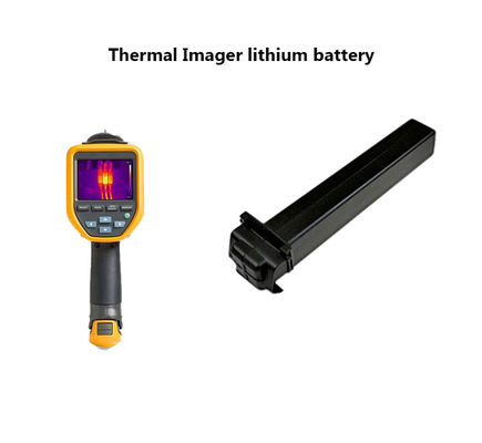 อินฟราเรด เทอร์มัล อิมเมเจอร์ ปั๊กแบตเตอรี่ลิธีอุตสาหกรรมที่กําหนดเอง 7.2V 3200mah บ้านเรือนแม่นยําสูง