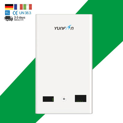 7.68KWh แบตเตอรี่ลิตียมติดผนัง All-in-One System พร้อม 8kw Off Grid Single Phase Solar Inverter WIFI ติดตาม