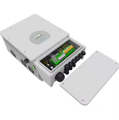 เยอรมนี สต็อค Deye 10kw สามเฟส SUN-10K -SG04LP3-EU Inverter Hybrid Wiht Deye แบตเตอรี่ 10kw คู่ AC เพื่อปรับปรุงระบบแสงอาทิตย์ที่มีอยู่
