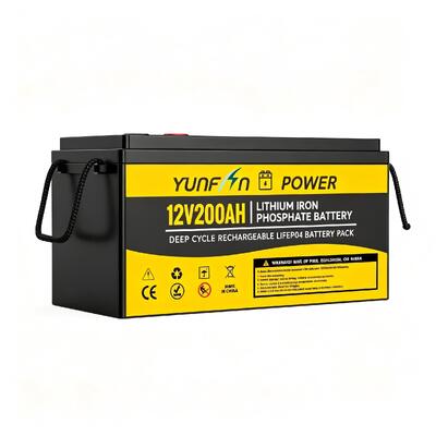 คุณภาพ LiFePO4 แบตเตอรี่วงจรลึก 12.8V 200AH 2560Wh แบตเตอรี่ลิตিয়ামเหล็กฟอสฟาต พร้อม BMS 5000 วงจร โรงงาน