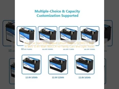 รถยนต์ Start-Stop Lifepo4 แบตเตอรี่ลิธีਅਮ D2360LT2 สร้างใน BMS 12.8V 60ah 900CCA สําหรับรถครอบครัวและรถบรรทุกเบา